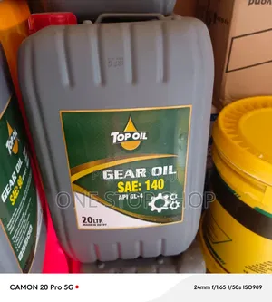 20l Top Oil Gear Oil 140 Made in Egypt