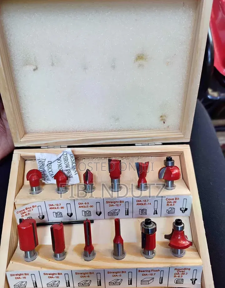 12pcs Set Router Bits