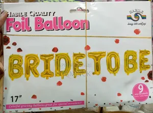 Bride to Be Foil Balloon - Km
