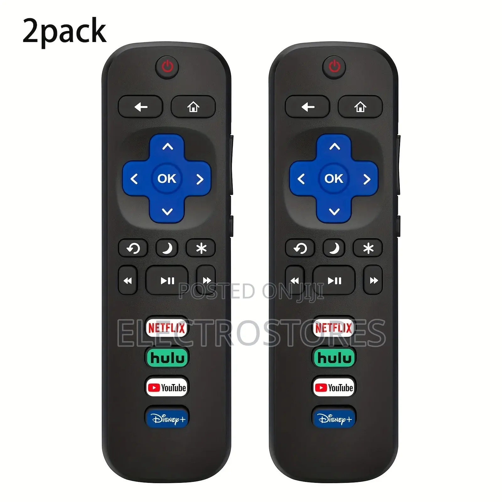 Replacement Remote Control For Roku Tv, Compatible For Tcl Roku