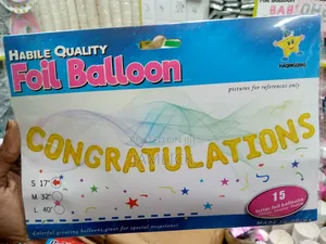 Congratulations Foil Balloons - Km