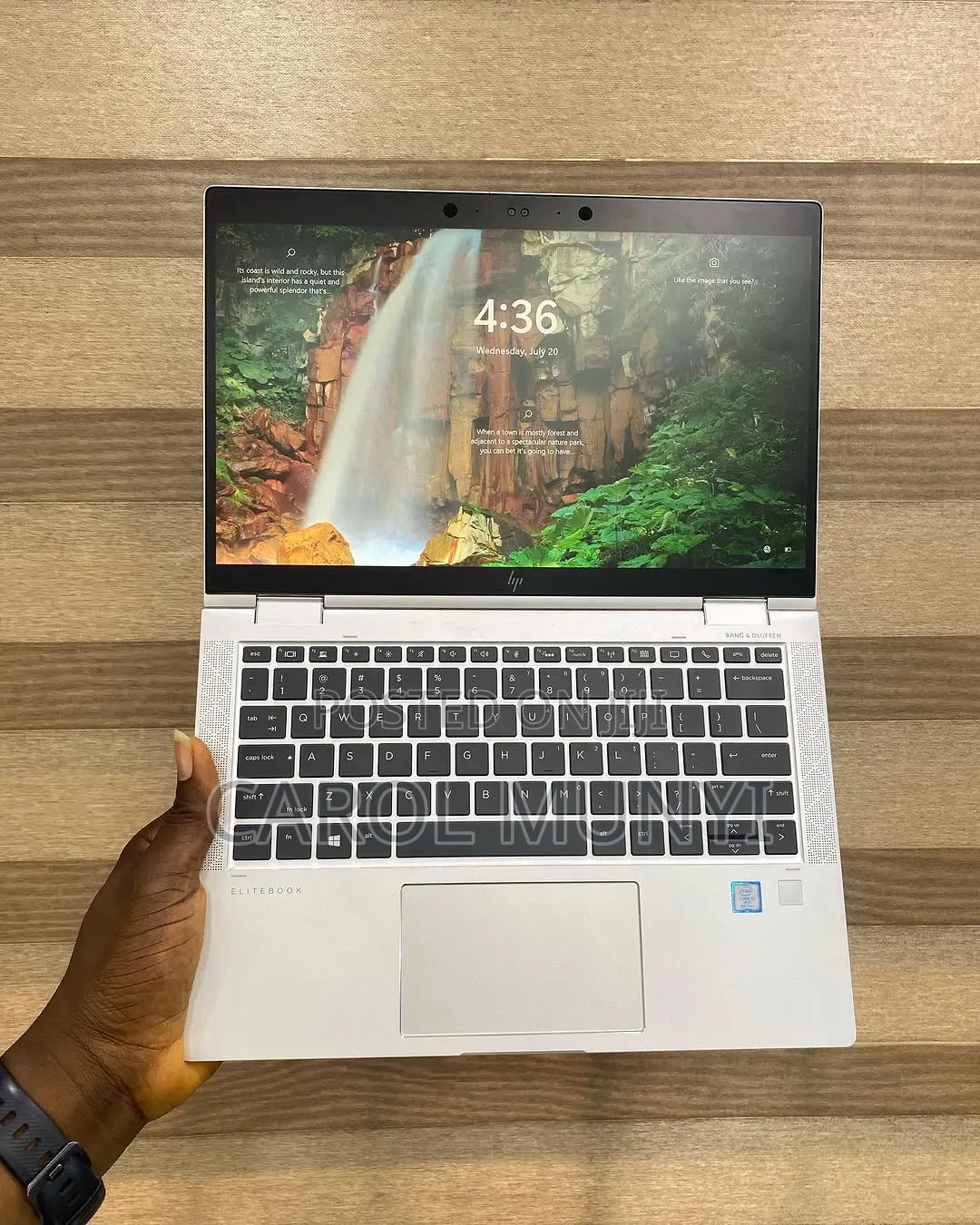 Laptop HP EliteBook x360 1040 G5 16GB Intel Core i7 SSD 256GB