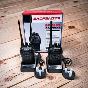 Long Life Baofeng Bf-888s Walkie Two Way Talkie Radio Calls- 2 Pieces
