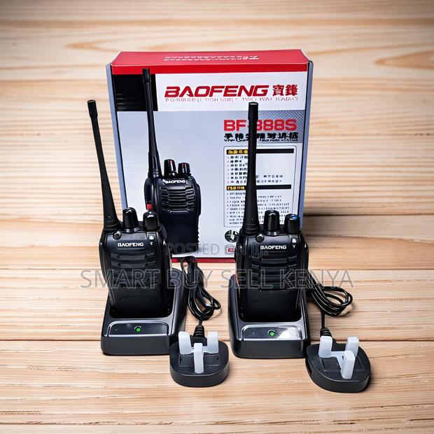 Clear Audio Baofeng Bf-888s Walkie 2- Way Talkie Radio Calls- 2 Pieces