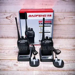 Long Battery Baofeng Bf-888s Walkie Two Way Talkie Radio Calls- 2pcs
