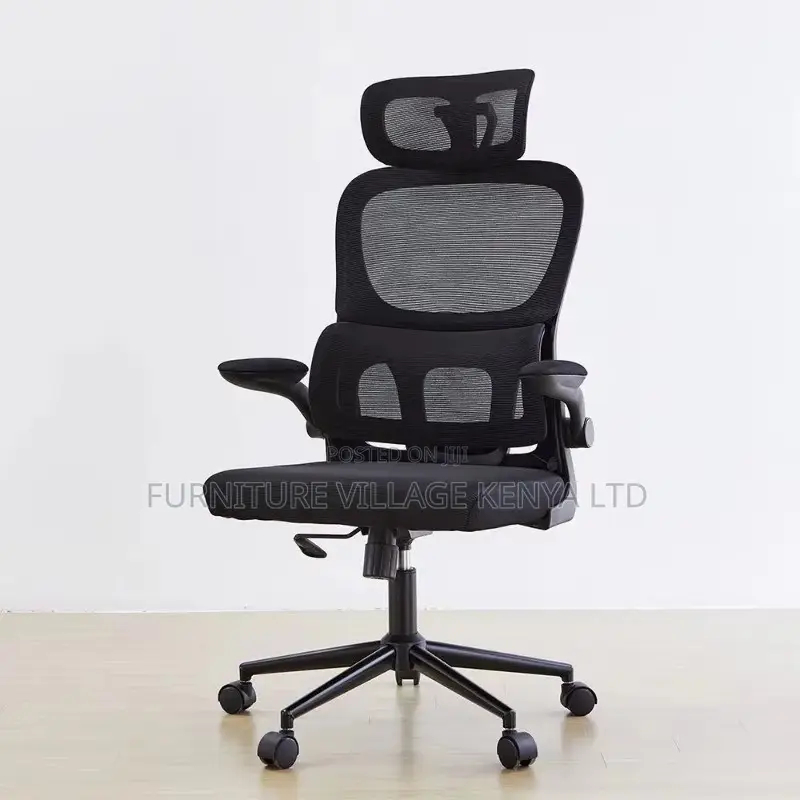 Modern Ergonomic Mesh Seat With Flip Arm's