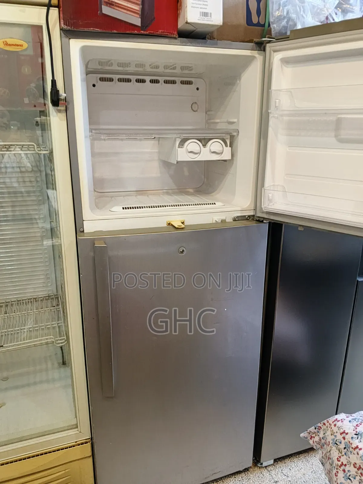 Gray Double Door Fridge ( Exuk)