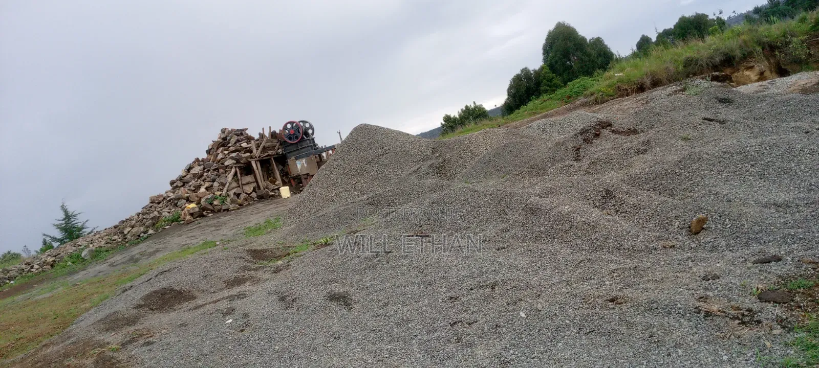 Land That Has Mining Area