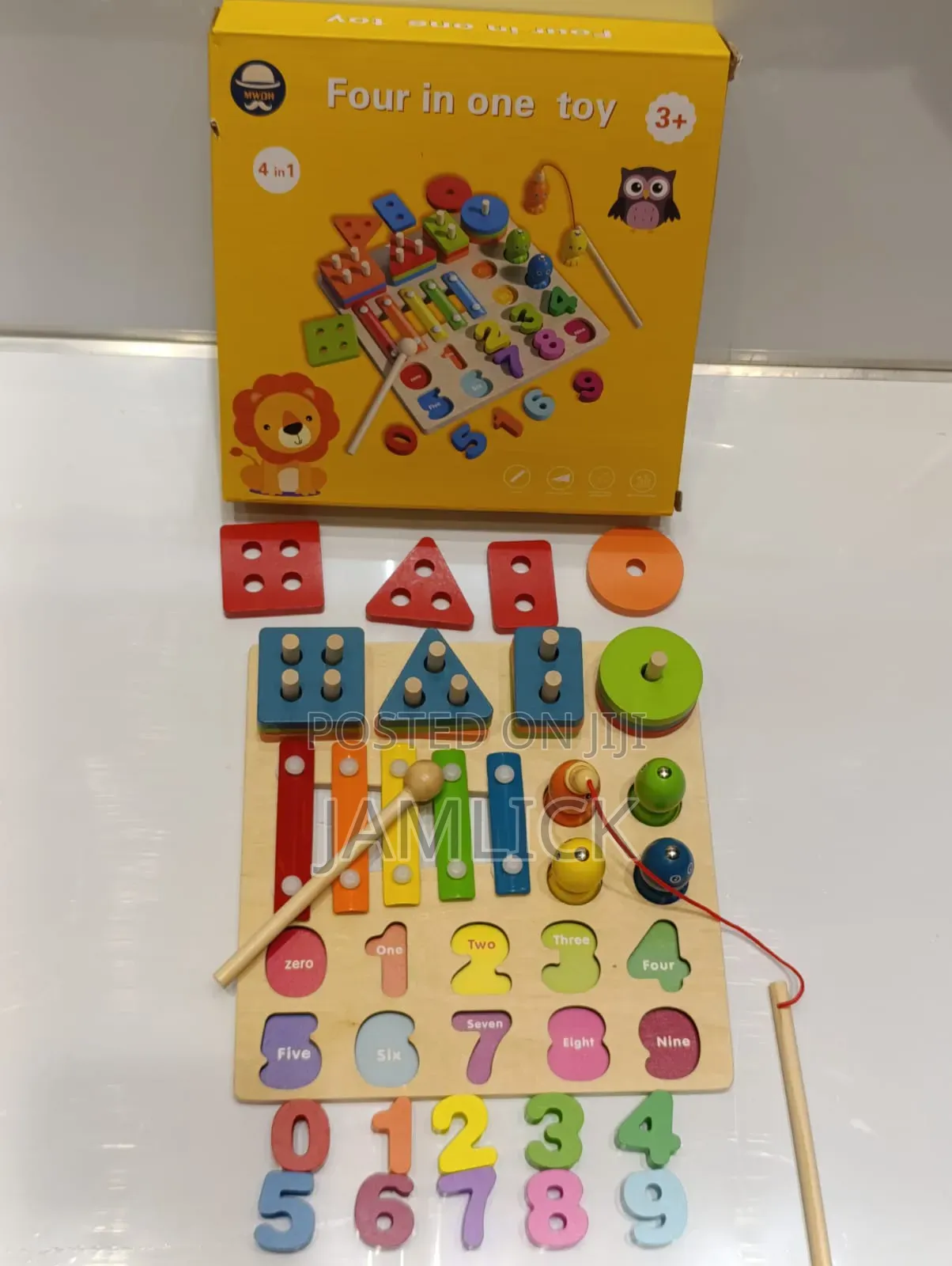 Four in One Montessori Wooden Toy Set - Kb