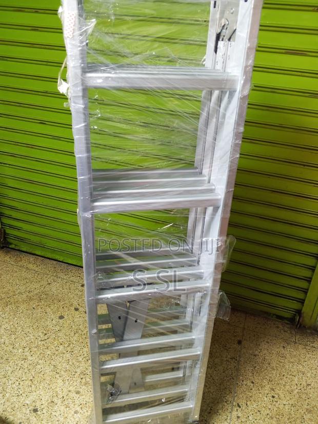 Heavy Duty 20ft Folding Aluminium Ladder