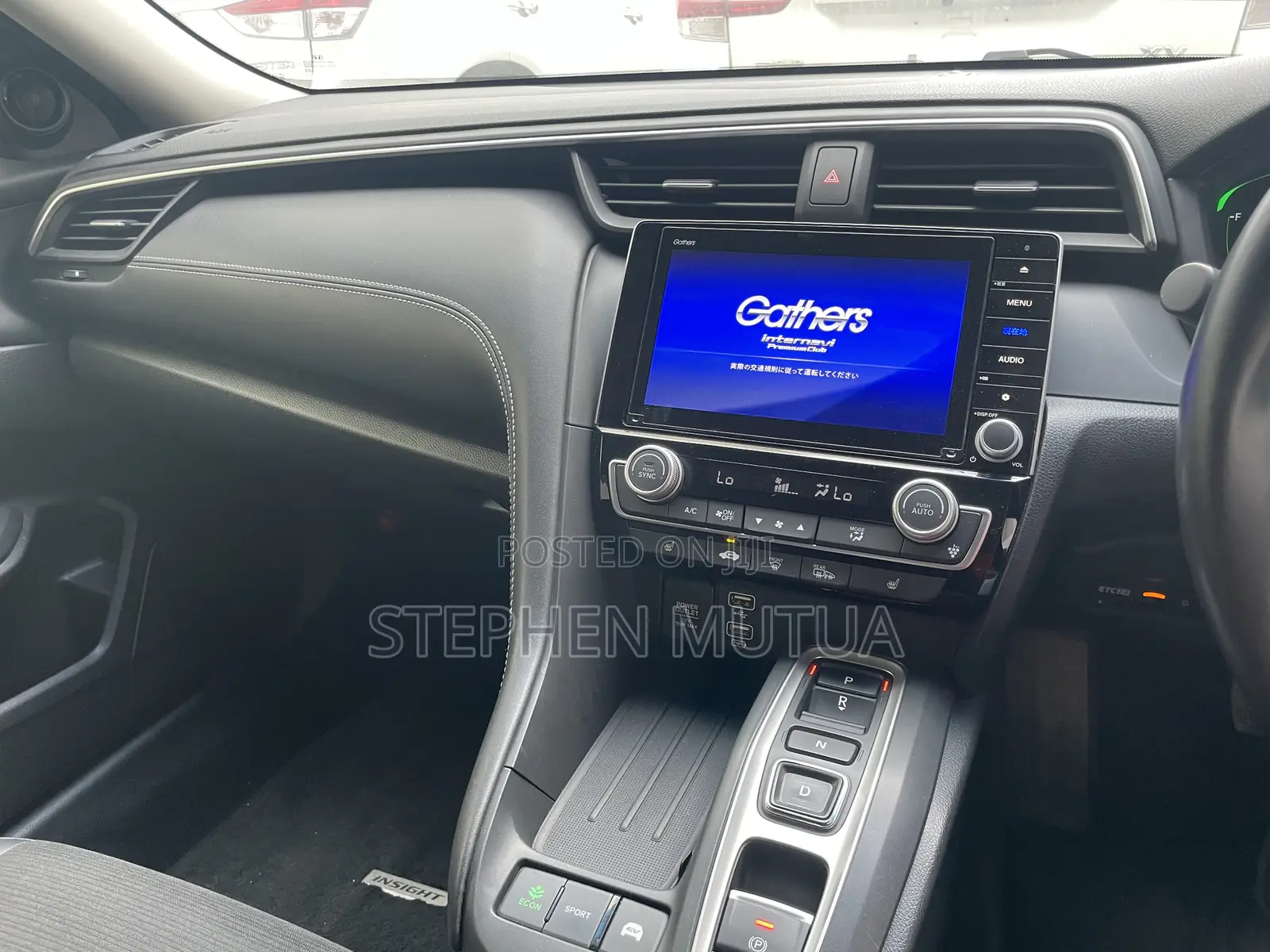 Honda Insight EX 2019 Gray