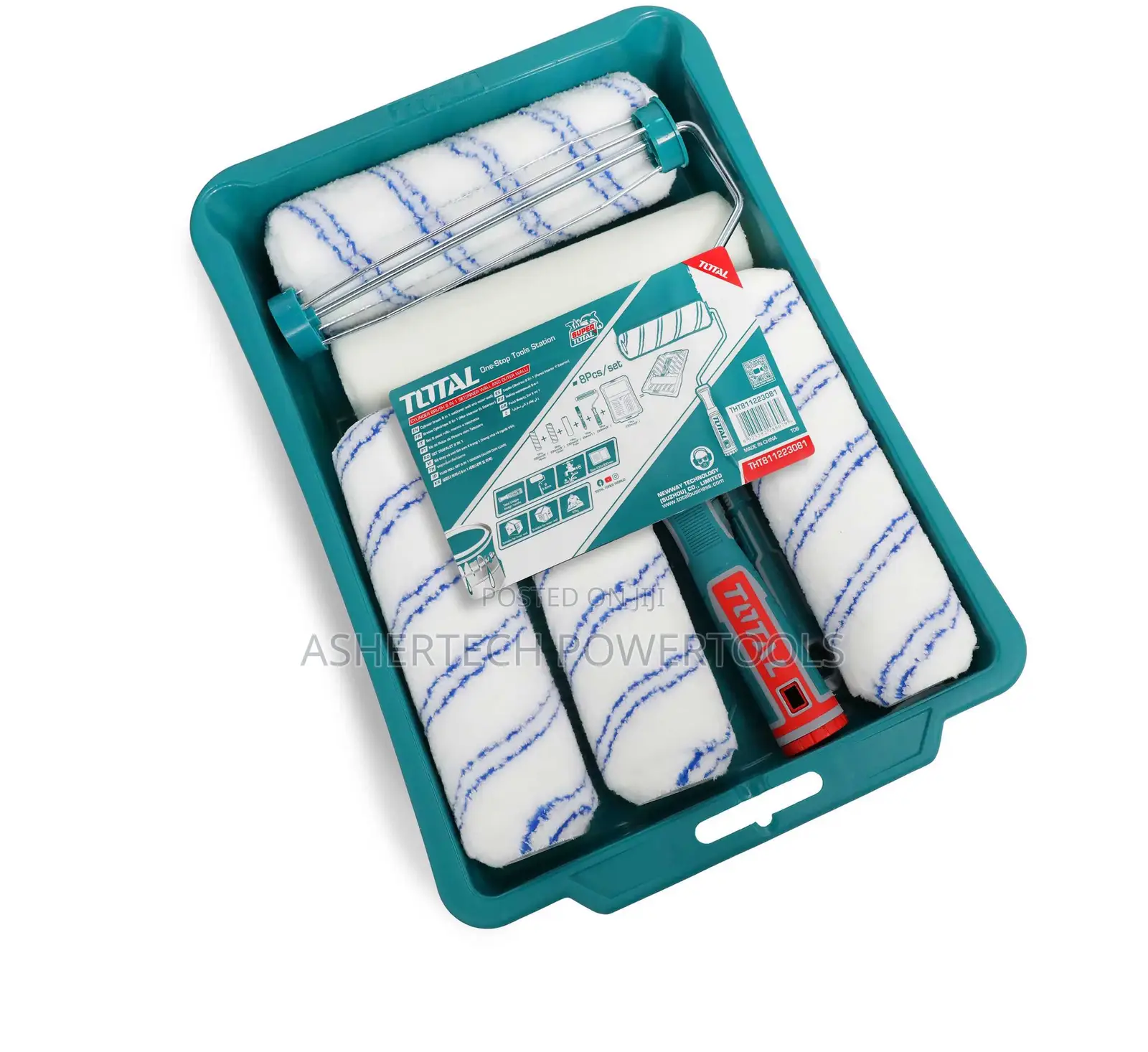 Total Cylinder Brush 8 in 1 Set(Inner Wall and Outer Wall)