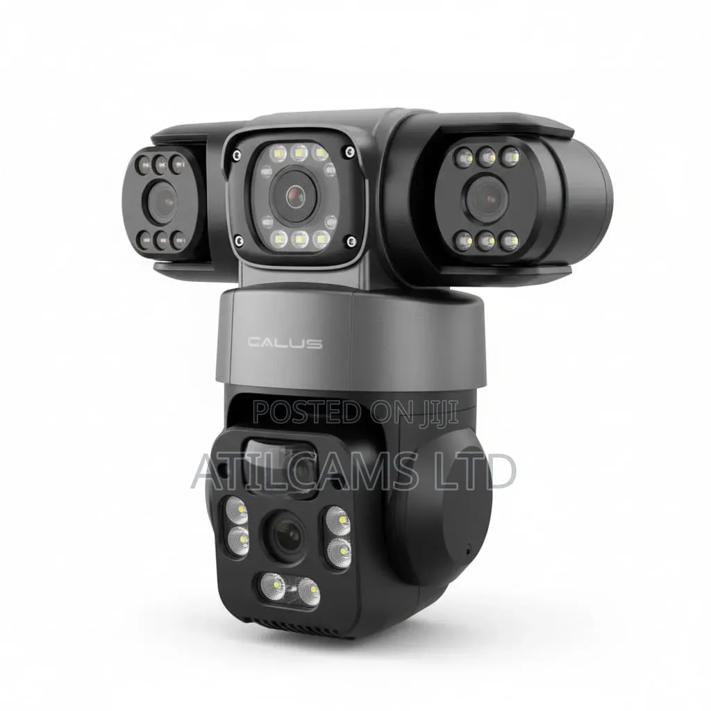 Multi-Lens Panoramic Security Camera