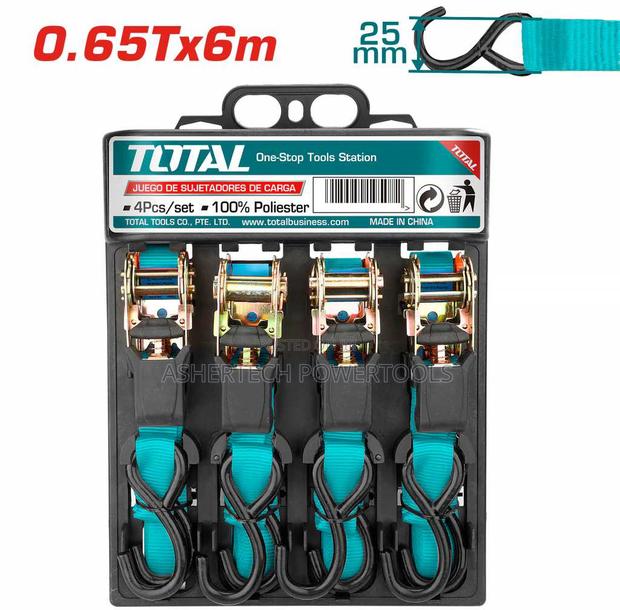 Thtrs065606 Total Ratchet Straps 4 PCS