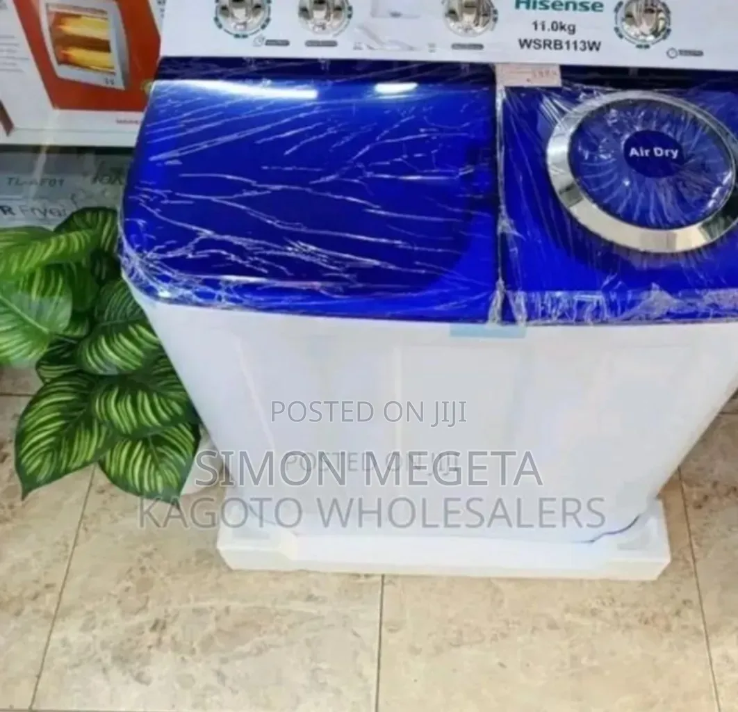 New H 13. Hisense 13.5kgs Washing Machine