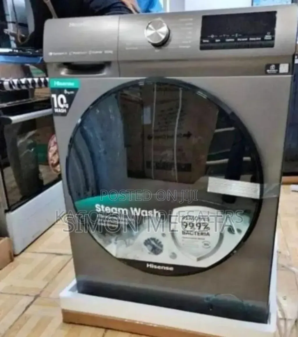 10/6kgs. Newly Hisense 10kgs Wash and Dry Washing Machine