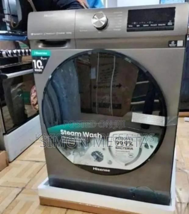 10/6kgs. Newly Hisense 10kgs Wash and Dry Washing Machine