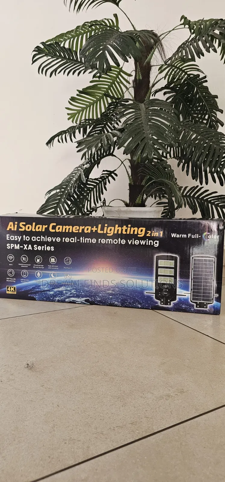 1080p Solar Ai CCTV Floodlight