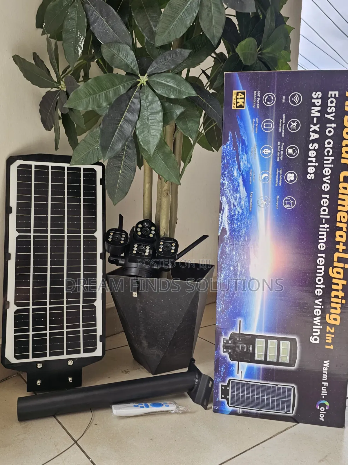 1080p Solar Ai CCTV Floodlight