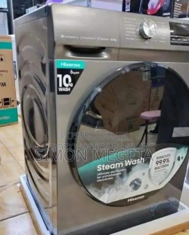 WTH a 6kgs Capacity Dryer Hisense 10kgs Wash and Dry Washing Machine