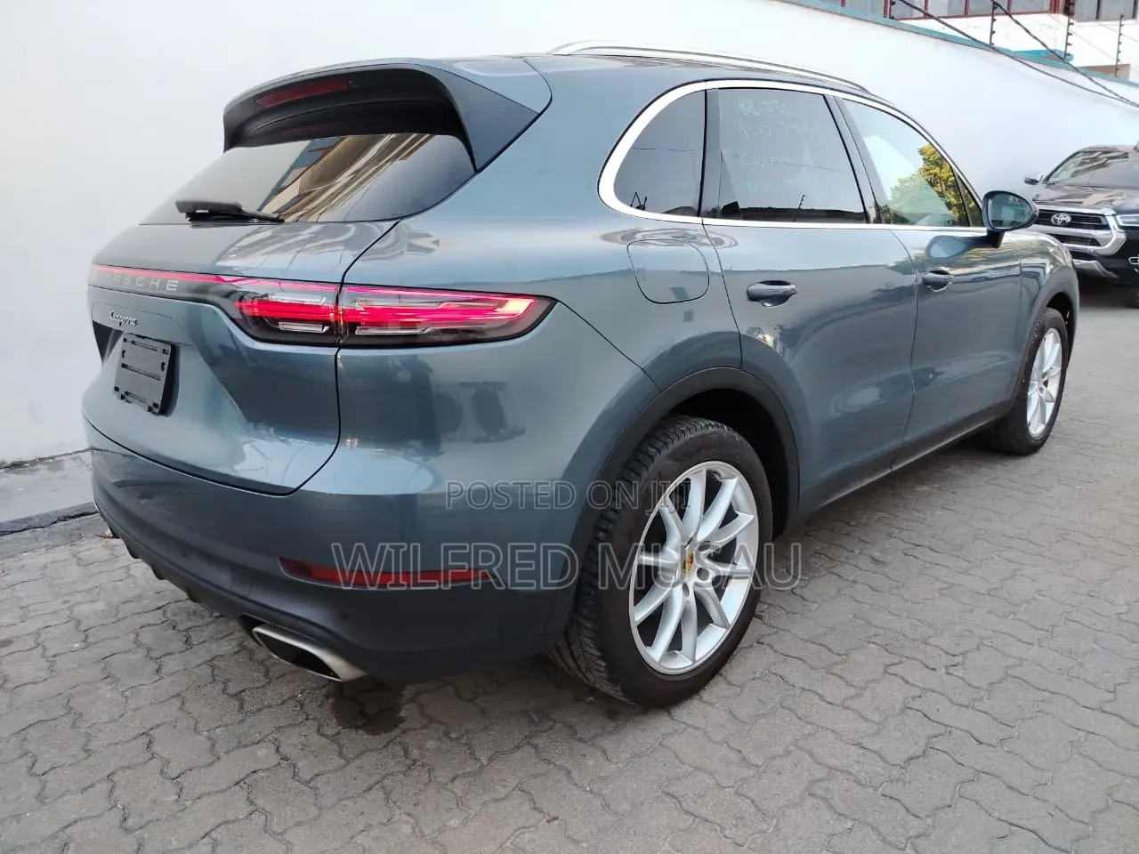 Porsche Cayenne 2020 Blue