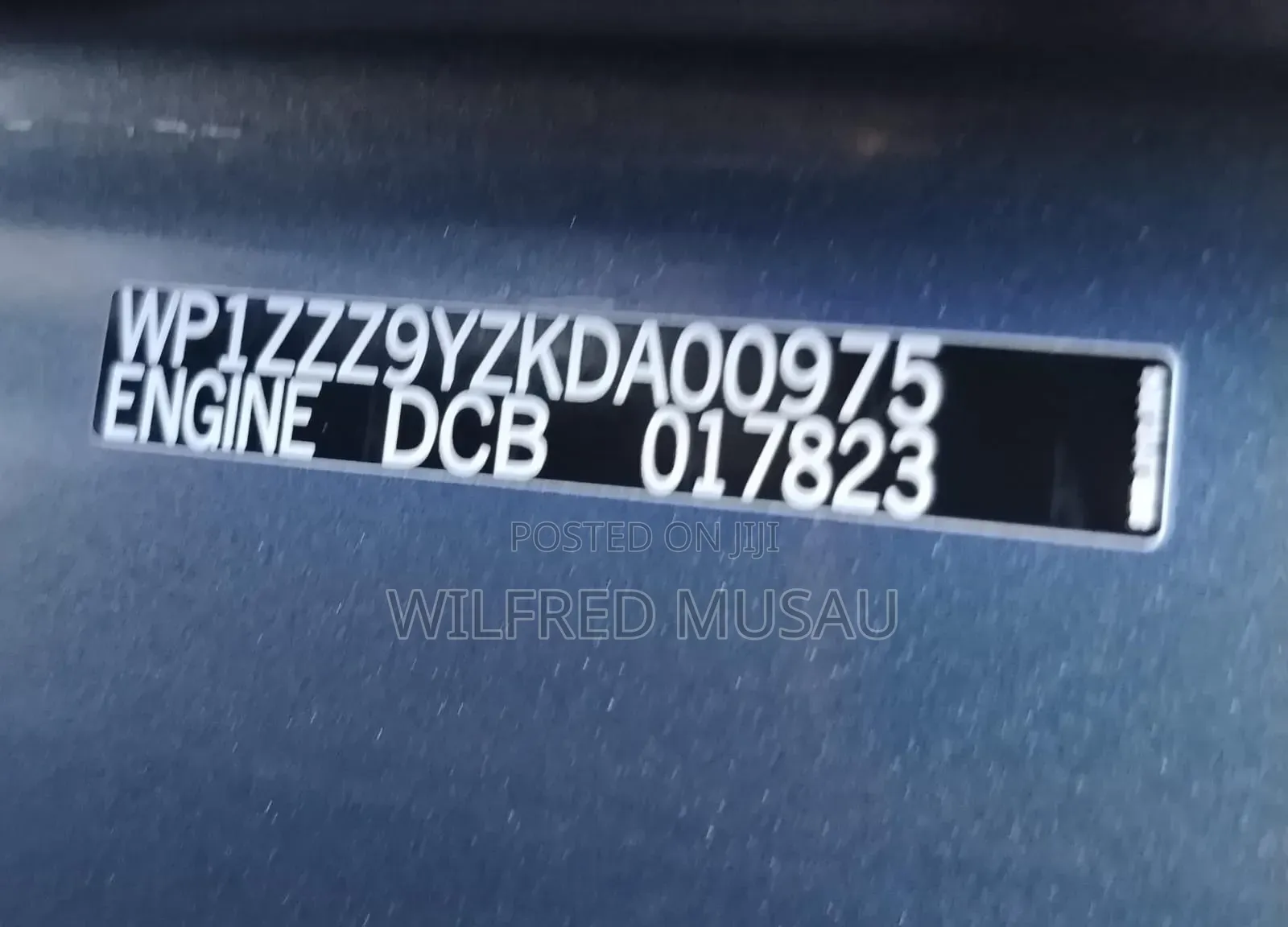 Porsche Cayenne 2020 Blue