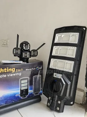 Real-Time Remote Viewing Ai Solar Camera+ Lighting