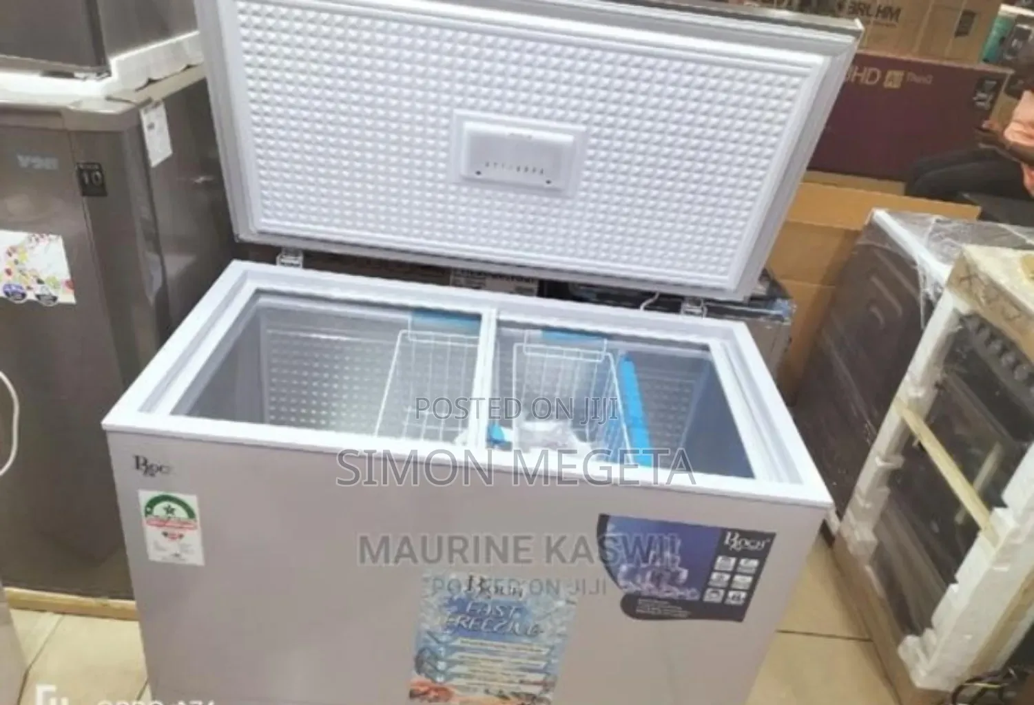 Demarcated Freezer 354litres