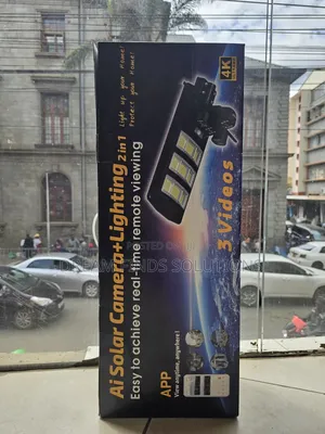 Ai Solar 3600 CCTV Camera+ Lighting