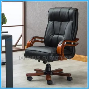 Office Executive Leather Chair With Adjustable Height