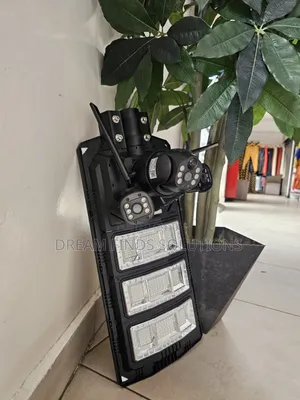 Solar Flood Light With CCTV Camera