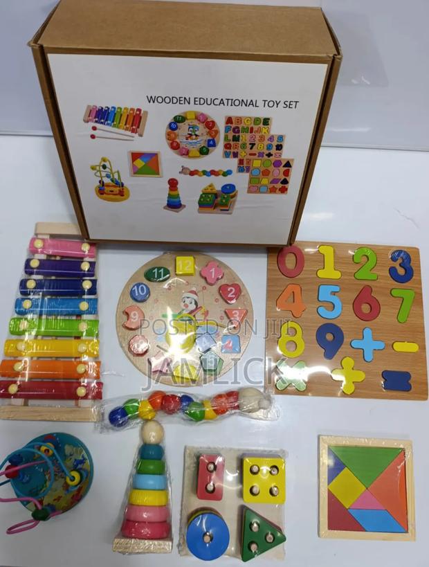 Wooden Educational Toy Set – Montessori - Kb