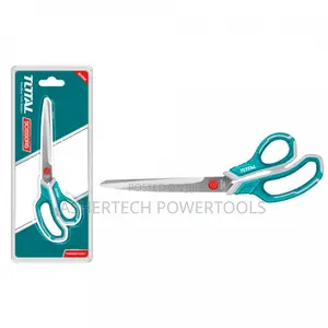 Thscrs812108 Total Rubber Grip Long-Blade Scissors "Size:210mm(8"")