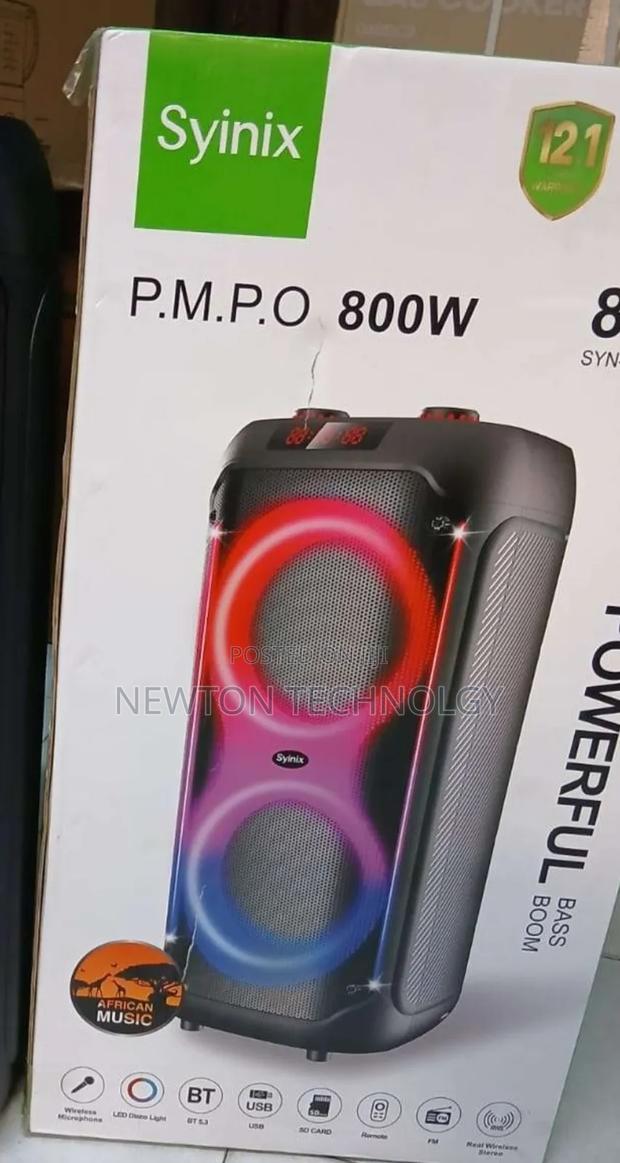 Syinix Powerful Bass Boom Syndj280twd