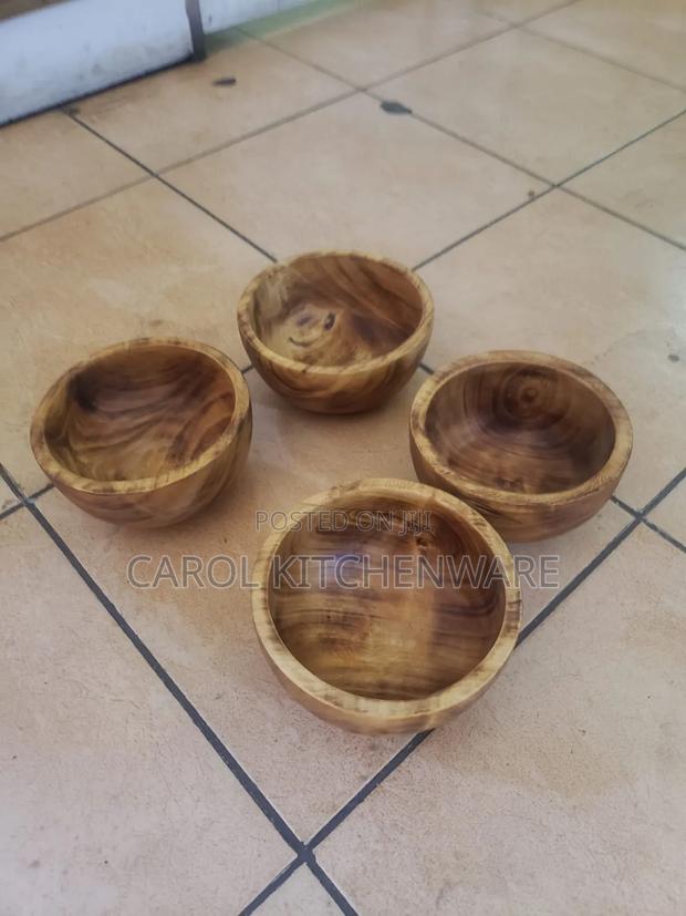 6 Pc Wooden Bowl 5.5 Inch/Handcrafted Wooden Bowl