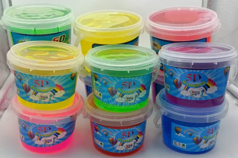 250gm 5d Crystal Slime Mud