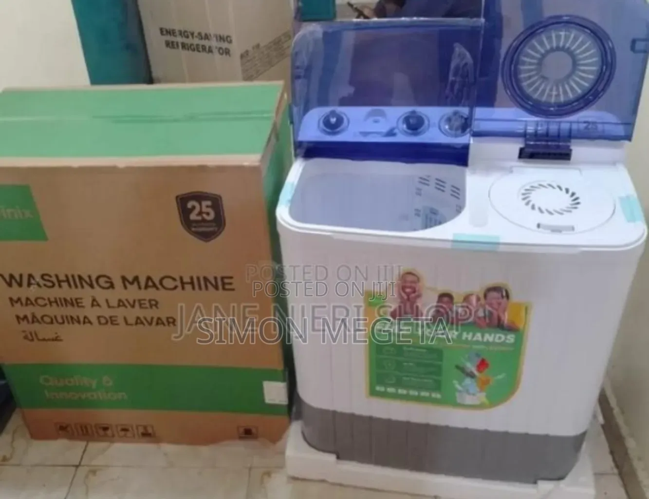 Washing and Spinning Syinix 10kgs Washing Machine