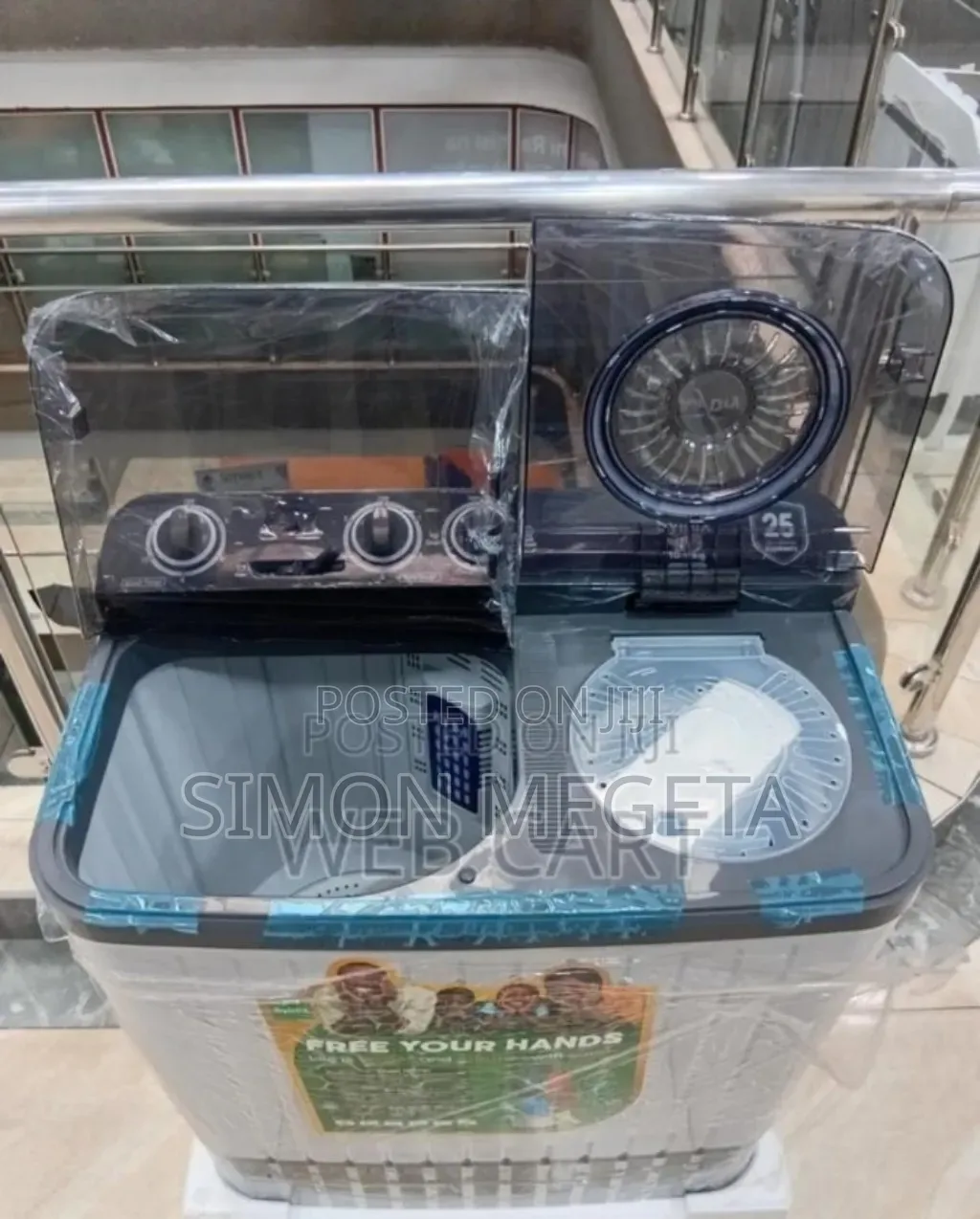 Digital Electric Syinix 10kgs Washing Machine. Laundry Machine