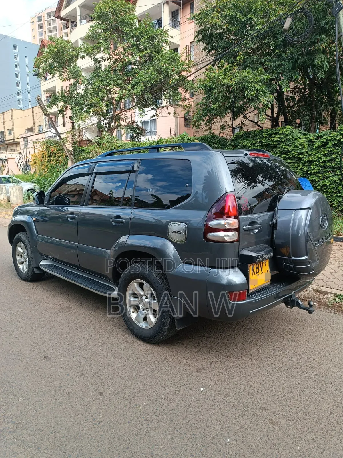 Toyota Land Cruiser Prado 2008 Gray