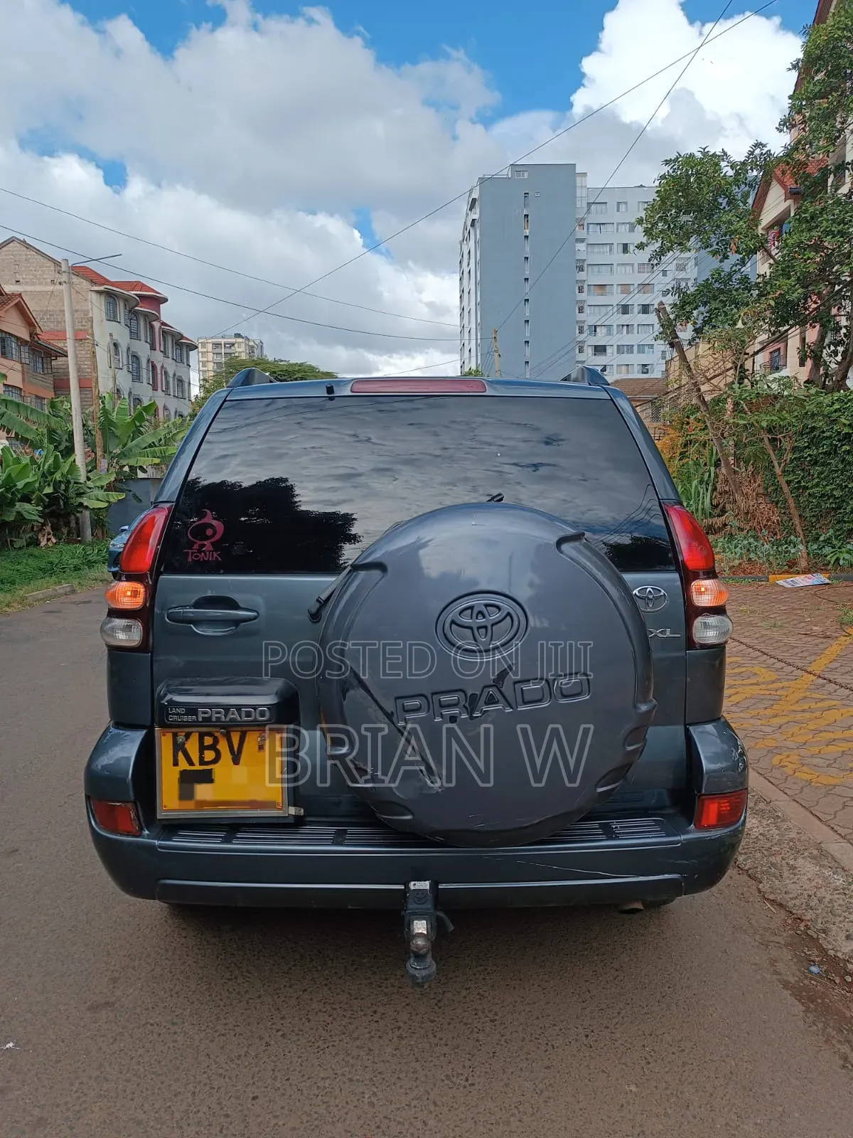 Toyota Land Cruiser Prado 2008 Gray