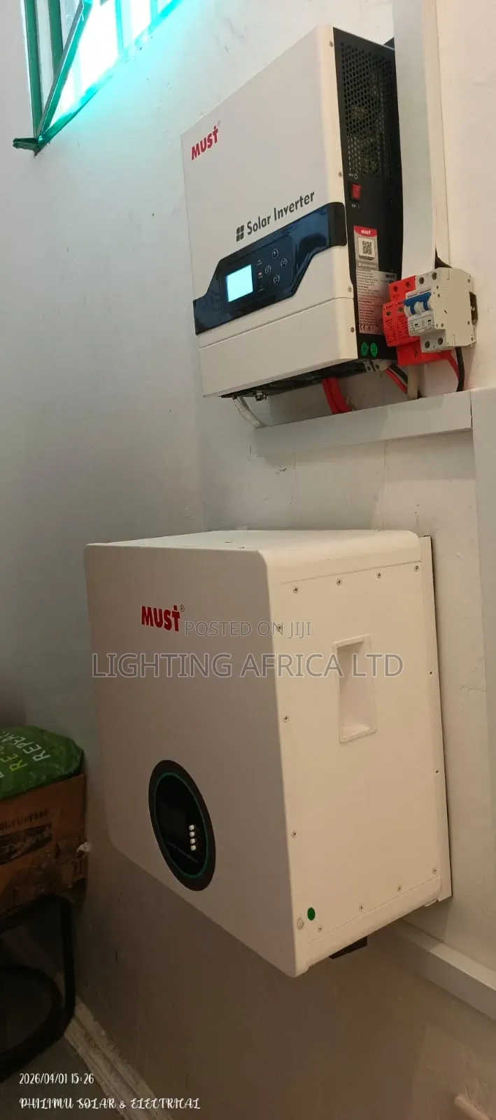 Must (200ah) 5.12kwh - 24v Lithium Ion Solar Battery 6000 Cyc