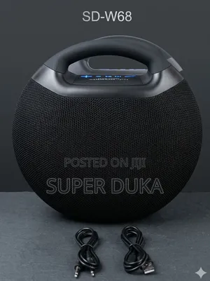 Sd-W68 Portable Bluetooth Wireless Speaker With Deep Bass.