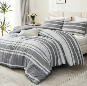 Black N Grey Duvet Cover Set