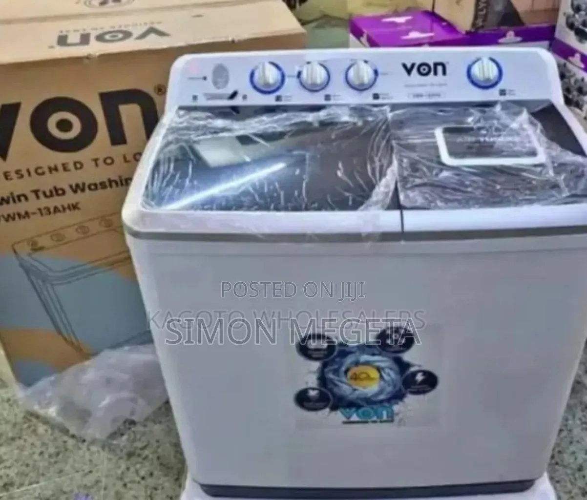 Semi Commercial Von 13kgs Washing Machine