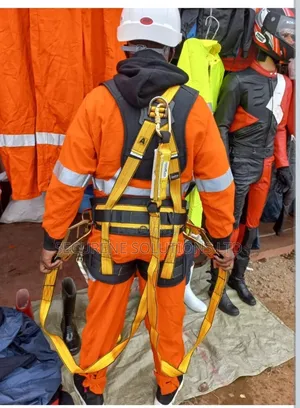 Vaultex Full Body Harness With Double Lanyard