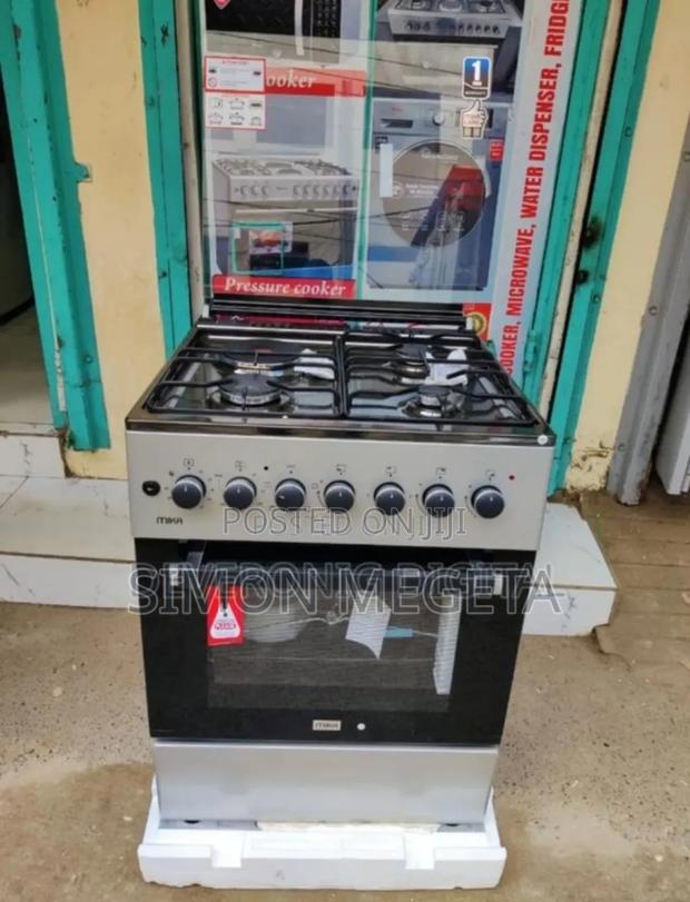 Colour Silver Black Mika 60*60 3+1 Cooker