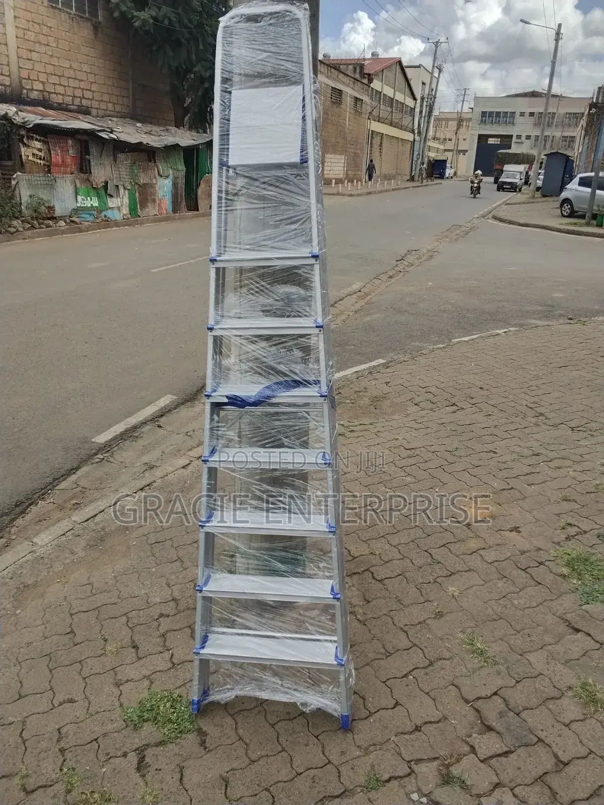 8 Step Aluminum Ladder