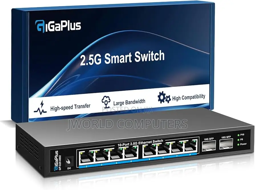 10*Ge Ports, 2* 1 Oge Sfp+ Ports, Built-in 256 License