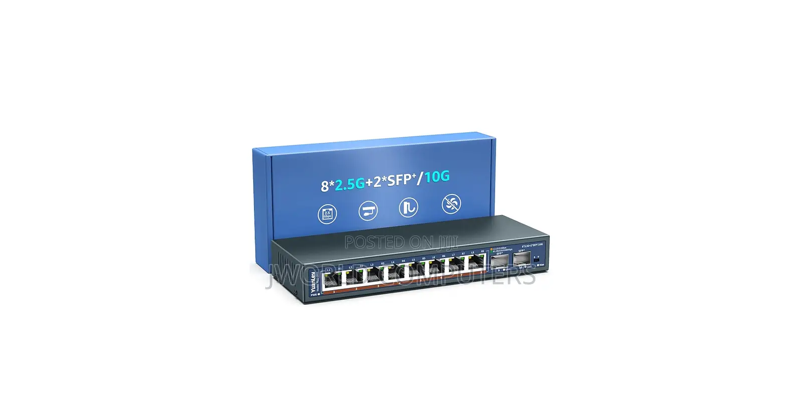 10*Ge Ports, 2* 1 Oge Sfp+ Ports, Built-in 256 License