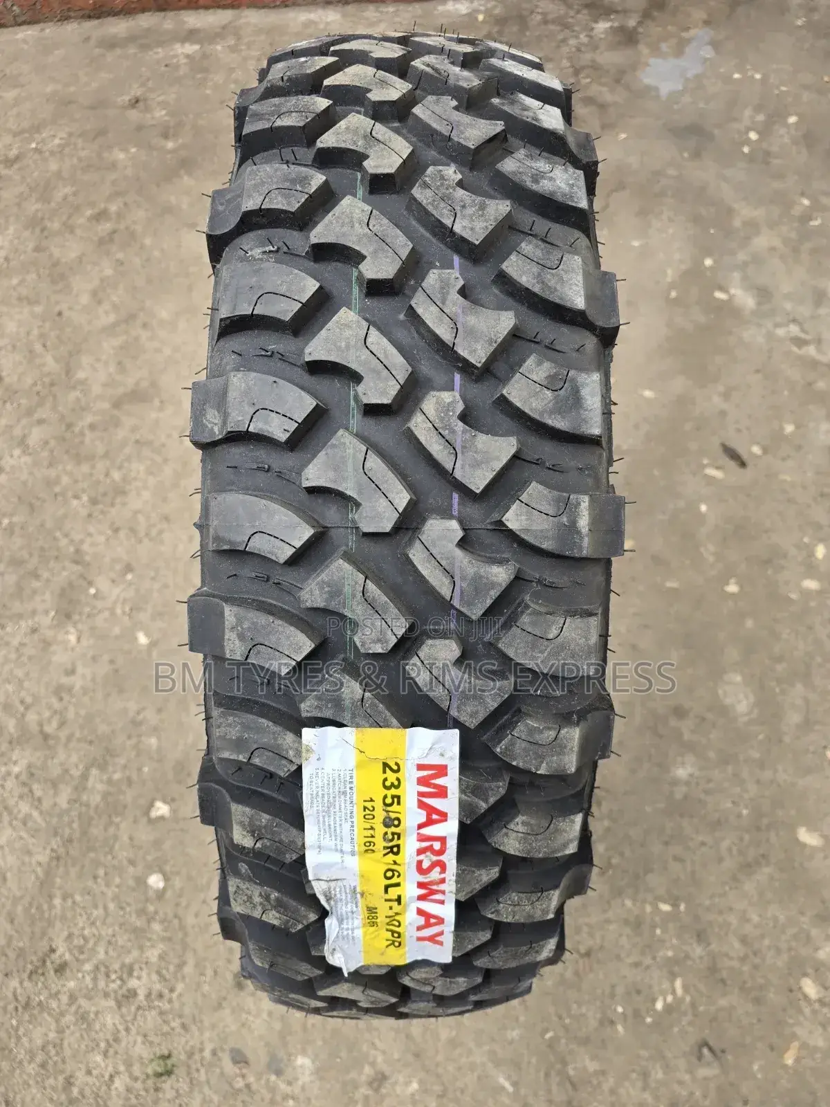 235 /85 R16 Marsway Tyres (Mud Terrein).